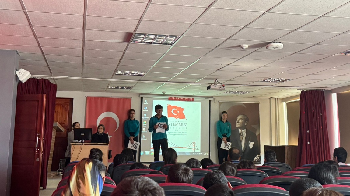 15 Temmuz Demokrasi ve Milli Birlik Günü Anma Programı